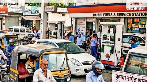 Fuel crisis deepens in Nashik as Petrol Dealers Association submits a memorandum to the Collector. Severe diesel shortage heavily impacts local farmers and transport.