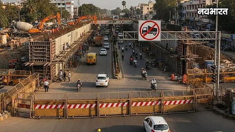 Mumbai Dhule Highway Restoration Affect Nashik Dwarka Chowk Traffic Jam Relif