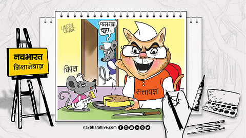 Navabharat Nishanebaaz: A cat-and-mouse game in politics will the opposition manage to unite?