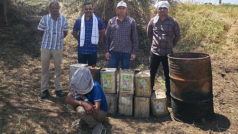 Operation Prahar Illegal Liquor Raid In Akola