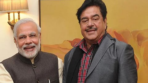 Shatrughan Sinha Congratulates PM Modi on Completing 12 Years in Office