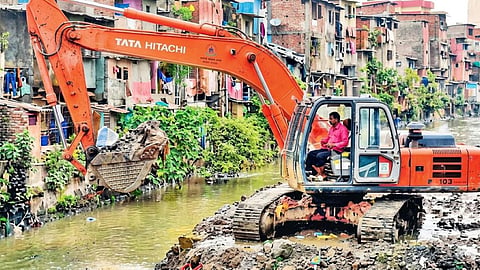 Pune Monsoon Preparation Drain Cleaning Work