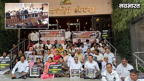 Uproar in Pune PMC over 150-year-old Dargah demolition. Opposition stages 'Helmet Andolan' against ruling BJP, demanding safety and democratic values in the house.