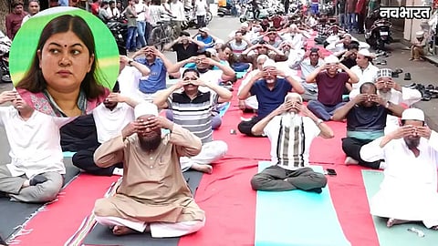 ragini-nayak-criticizes-bjp-yoga-outside-minara-masjid-mumbai