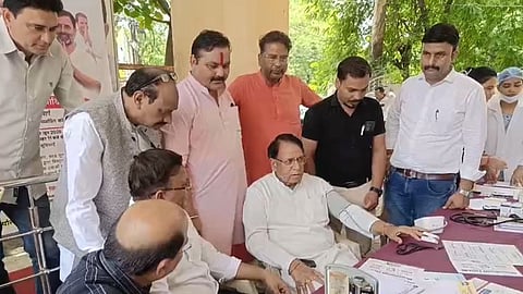 Congress organizes free health checkup camp on Rahul Gandhi's birthday
