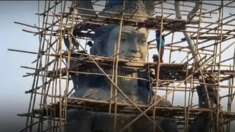 Bangladesh government bans the massive statue of Lord Ram in Dhaka; questions raised about religious freedom.
