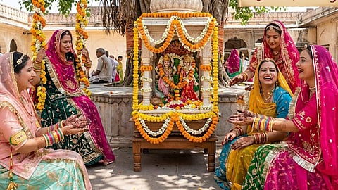 Rambha Tritiya Worship Method
