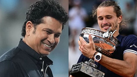 'Always felt he is a special player': Sachin Tendulkar congratulates Alexander Zverev on winning the French Open.