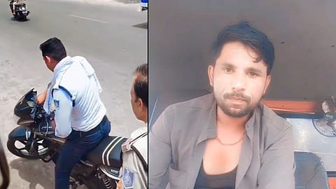sagar-traffic-police-viral-video-on-social-media
