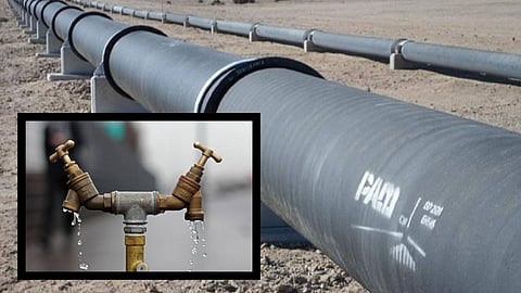 Dilapidated Water Pipeline Repaired Near Siddharth Garden; Water Supply Affected in Several Areas of Chhatrapati Sambhajinagar
