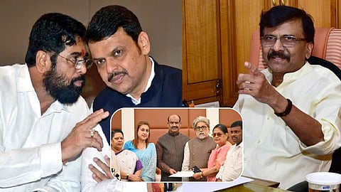 Sanjay Raut Slams Eknath Shinde Over TMC Split