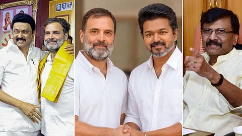 Sanjay Raut Statement DMK Congress Rift