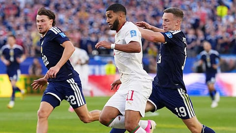 FIFA World Cup: Morocco moves to the top after defeating Scotland 1-0; Saibari scores the match-winning goal.