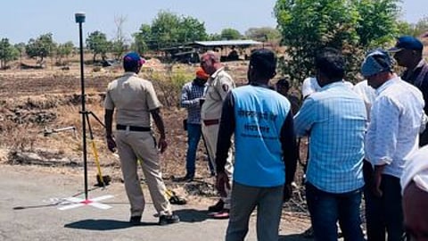 Shaktipeeth Expressway Land Survey