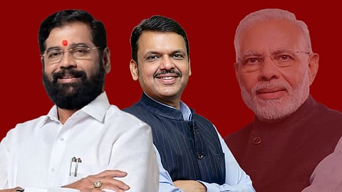 Shnde Fadnavis Modi