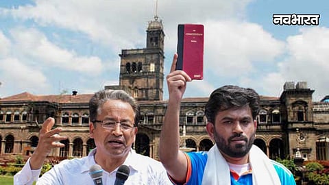 sonam wangchuk reaches pune joins protest with abhijit deepke over paper leak issue