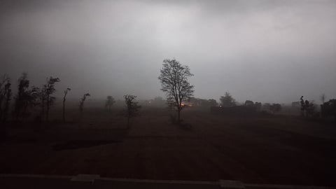 bhandara yellow alert thunderstorm strong winds weather update june 2026