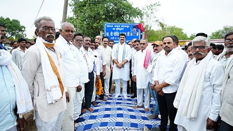 Govind Singh Rajput inaugurated and laid foundation stones for projects worth over Rs 10 crore in Surkhi