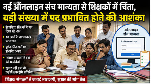 online sancha manyata teacher posts concern mahagaon education
