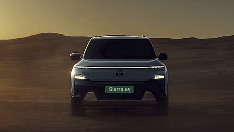 Tata Sierra EV arriving with a 600 km range launch date 30 June