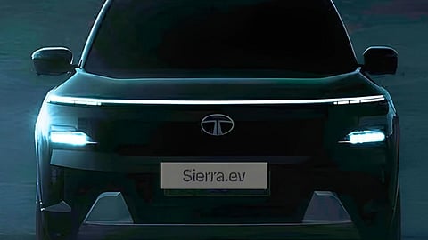 range 500 km, AWD capability, and luxury features Tata Sierra EV