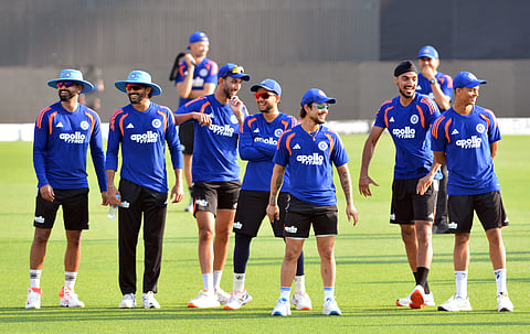 Dharamsala: Team India Train Ahead of First ODI