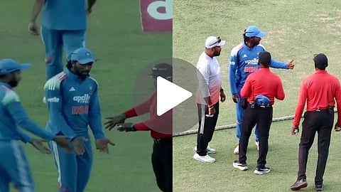 Tilak Varma Umpire Fight