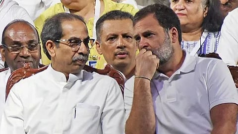 Uddhav Thackeray And Rahul Gandhi