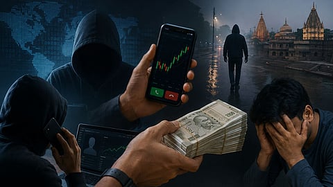 Cyber fraudster lured a Ujjain resident with fake investment profits before cheating him of Rs 10.90 lakh