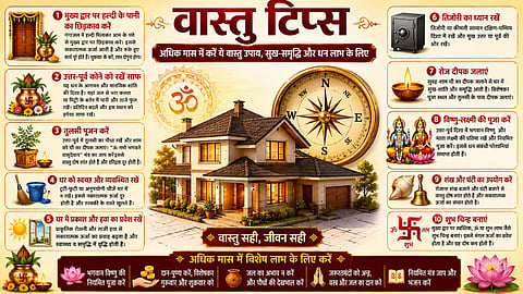 Vastu Tips for home, Vastu Tips during Adhik mass for wealth and prosperity