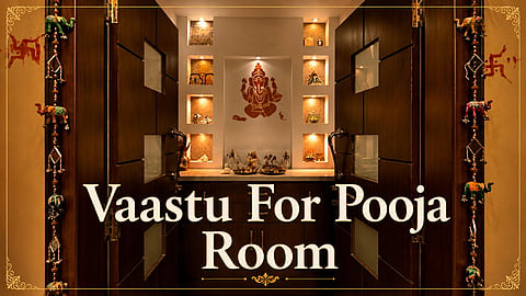Vastu tips for Puja room, lighting, flower can bring positivity at home as per Vastu