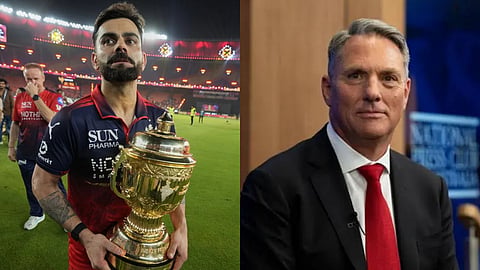 The International Craze for RCB's Victory: Australia's Deputy Prime Minister Erupts in Joy as the Team Becomes Champions in Bengaluru.