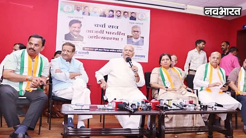 In Pune, former Finance Minister Yashwant Sinha claimed India's real GDP growth is only 2.7% and labeled the central government's economic data as misleading.
