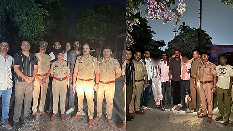 Two Police Encounters in Agra Four Accused Arrested; Three Injured in Firing