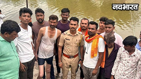 Mourning descends on religious festival! Youth drowns in Katepurna River before the eyes of his family in Akola.