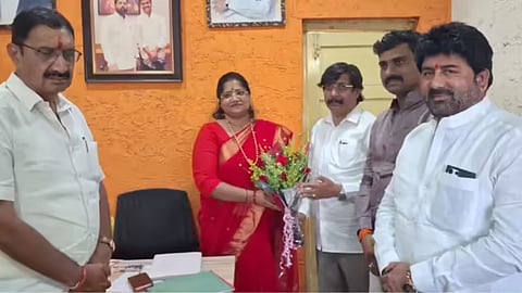 Dhairyasheel Mohite-Patil Mees Jyoti Waghmare Solapur MLC Election