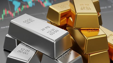 gold silver price drop