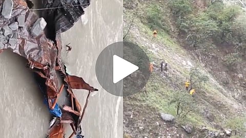 joshimath alaknanda river truck accident
