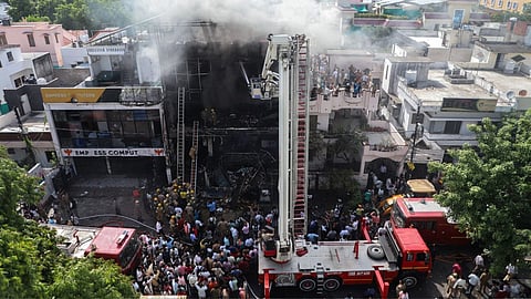 lucknow fire