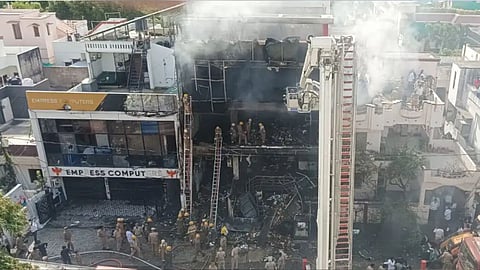 lucknow fire news