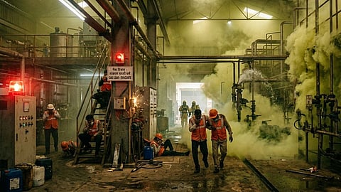 ludhiana factory gas leak
