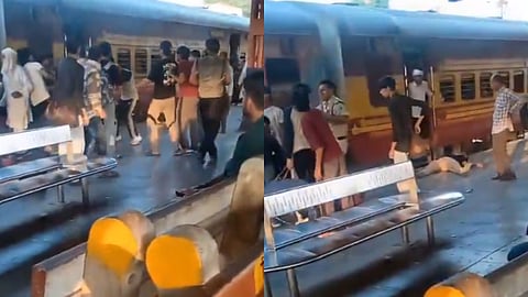 man killed in scuffle while boarding train at shahdara station