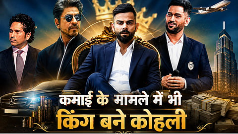 विराट कोहली बने देश के सबसे धनी सेलिब्रिटी, ₹3,542 करोड़ पहुंची ब्रांड वैल्यू, धोनी, शाहरुख और सचिन छूटे पीछे
