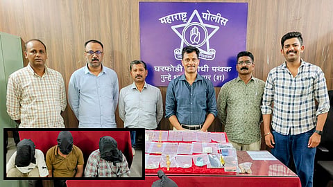 Nationwide Burglary Gang Busted in Nagpur: 3 Arrested from Guest House Near Railway Station; Goods Worth ₹22 Lakh Recovered