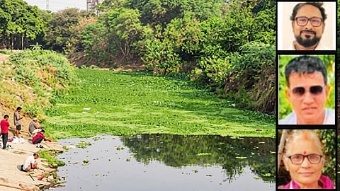 Pili River could wreak havoc in Nagpur again: Municipal Corporation's pre-monsoon cleaning claims fall flat; threat of flooding looms over Gorewada once more.