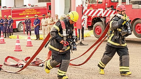Are school vehicles in Nagpur safe? Safety of thousands of children at stake; questions raised following the Mahal fire incident.