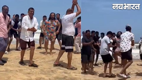 No response to public grievances, but a rocking dance on a Goa beach! NCP councilors' political disco ahead of the Nanded MLC election.