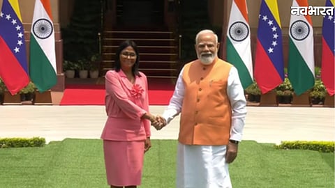 PM Modi Meets Delcy Rodriguez To Boost India Venezuela Relations