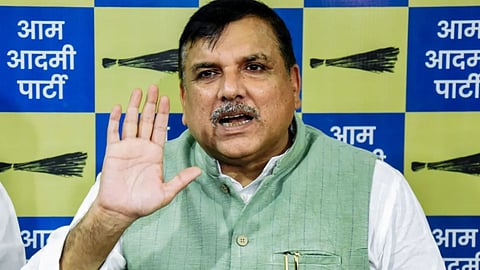 Sanjay Singh Ram Mandir donation theft: Dissolve the trust send Champat Rai jail.
