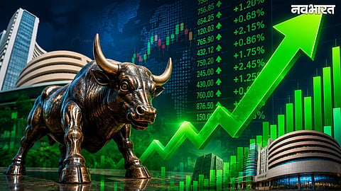 Share Market Sensex Crosses 76500 Mark and Nifty Jumps Amid Positive Global Cues